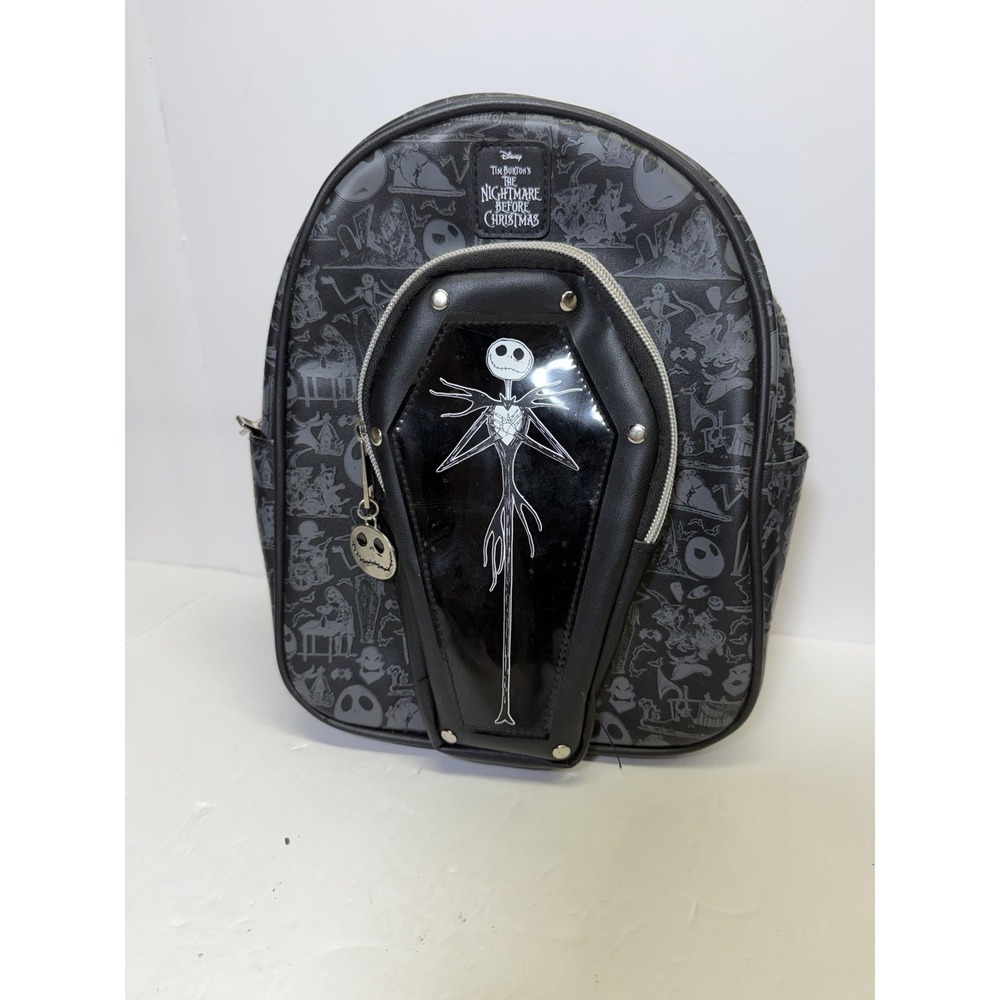 2024 Disney Nightmare Before Christmas Coffin Jack 10.5" Mini Backpack